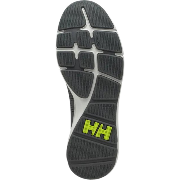2026 Helly Hansen Mens Ahiga V4 Hydropower Sailing Shoes 11582 - Charcoal / Ebony / Light Grey